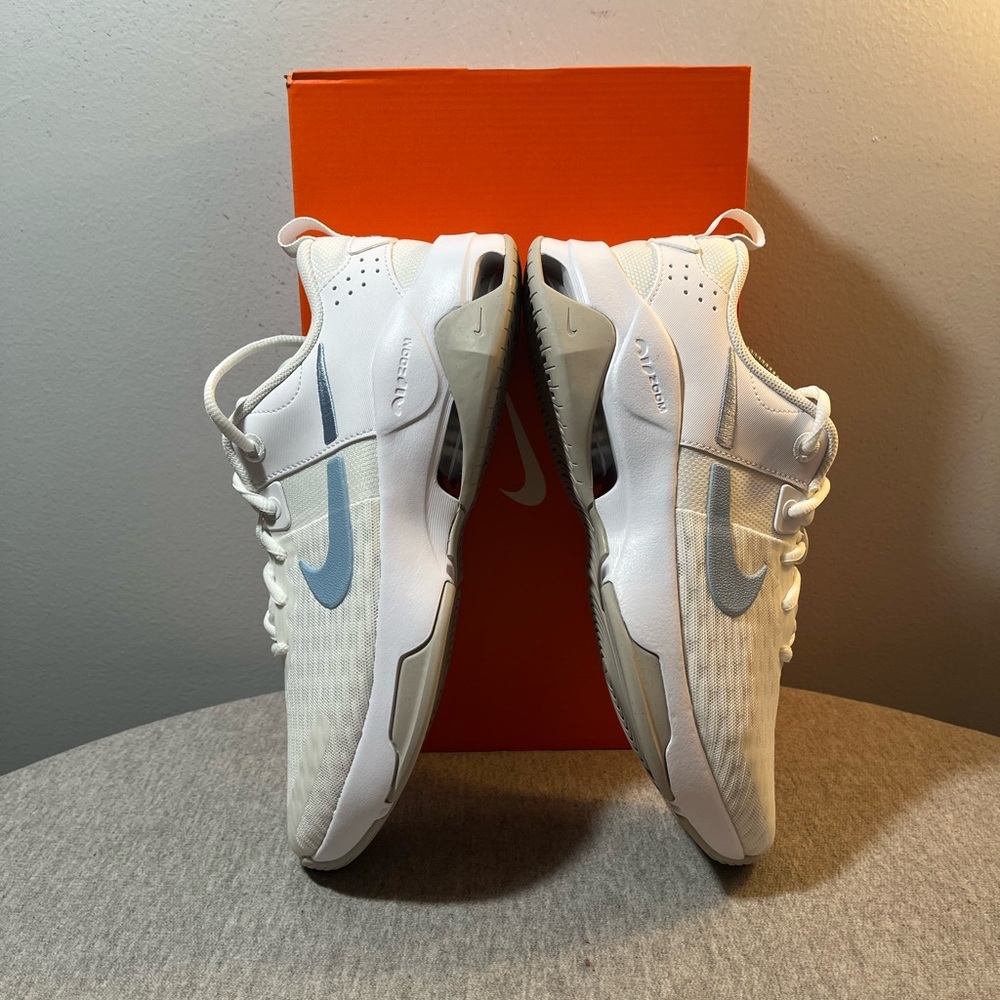 Nike Zoom Bella 6 White Light Armoury Blue Women's Gym Shoes Size 7 DR5720-106​ - Picture 7 of 11